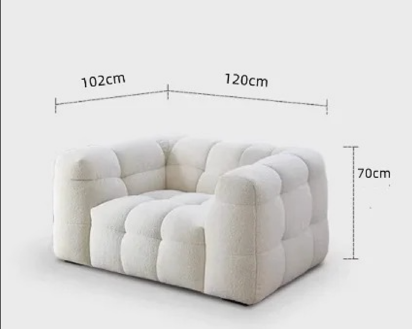 Lamb Wool Sofa